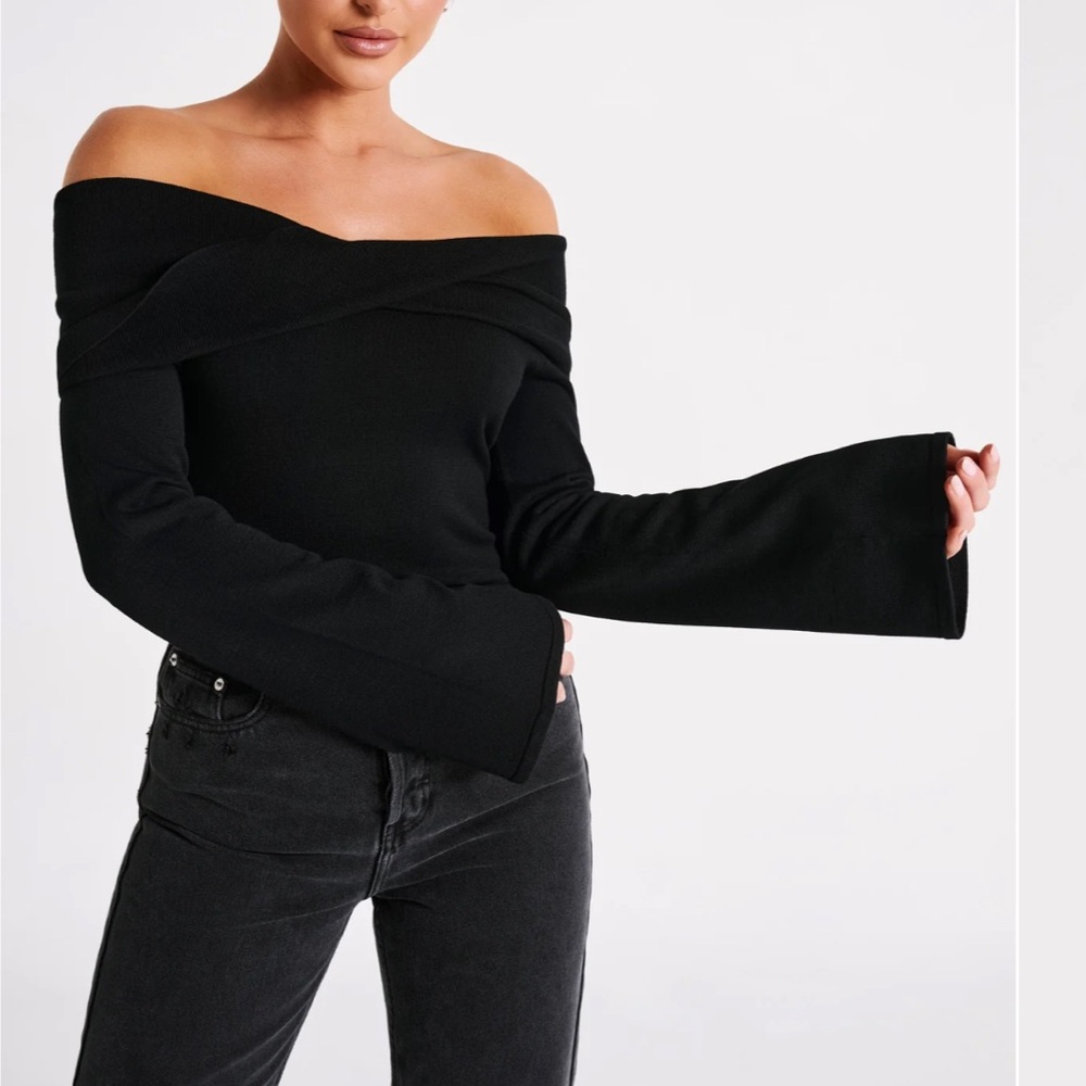 Meshki Marlisa Off Shoulder Twist Top